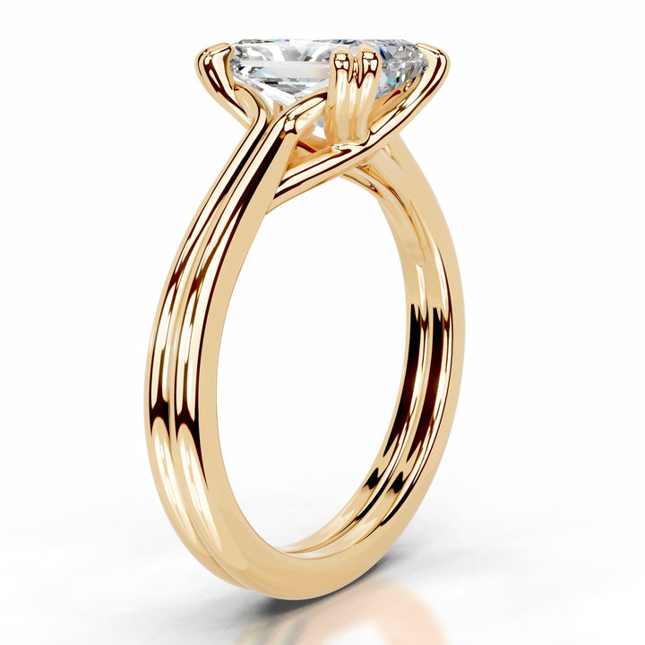 Athena Moissanite Ring 1.5 Carat 18K Gold#material_18k-gold