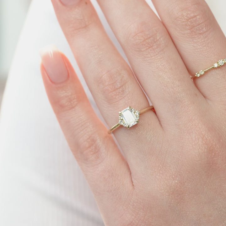 The Violet Emerald 14k Gold*1 ct_Yellow Gold#material_14k-gold