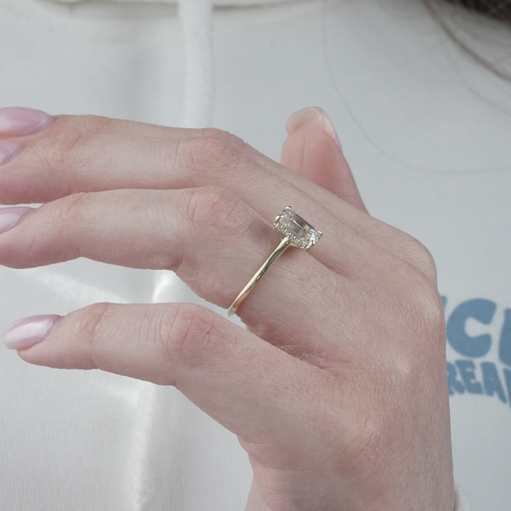 The Emily Emerald 18k Gold*2.5 ct_Yellow Gold#material_18k-gold