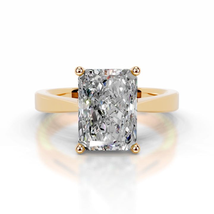 Valentina Moissanite Ring 1 Carat 14K Gold#material_14k-gold