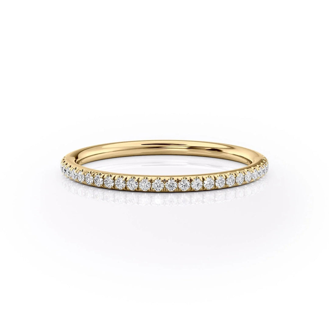 1.5mm Hannah Wedding Bands Diamonds Half Way 14K Gold#material_14k-gold