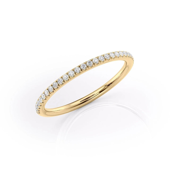 1.5mm Hannah Wedding Bands Diamonds Half Way 14K Gold#material_14k-gold