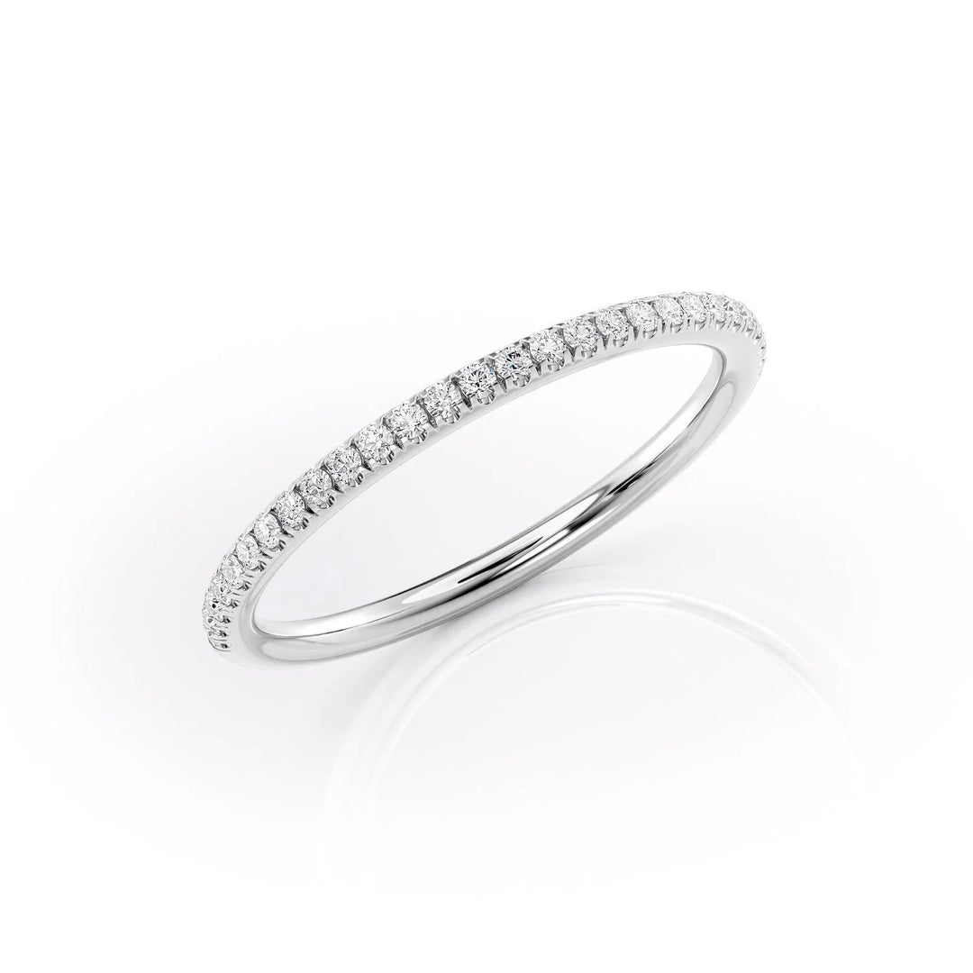 1.5mm Hannah Wedding Bands Diamonds Half Way 14K White#material_14k-white