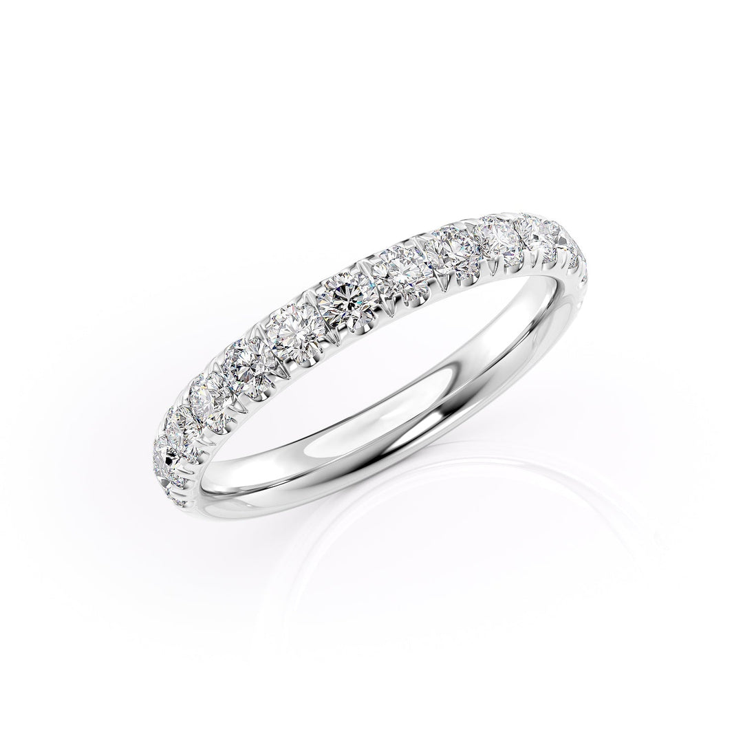 3mm Hannah Wedding band #material_white