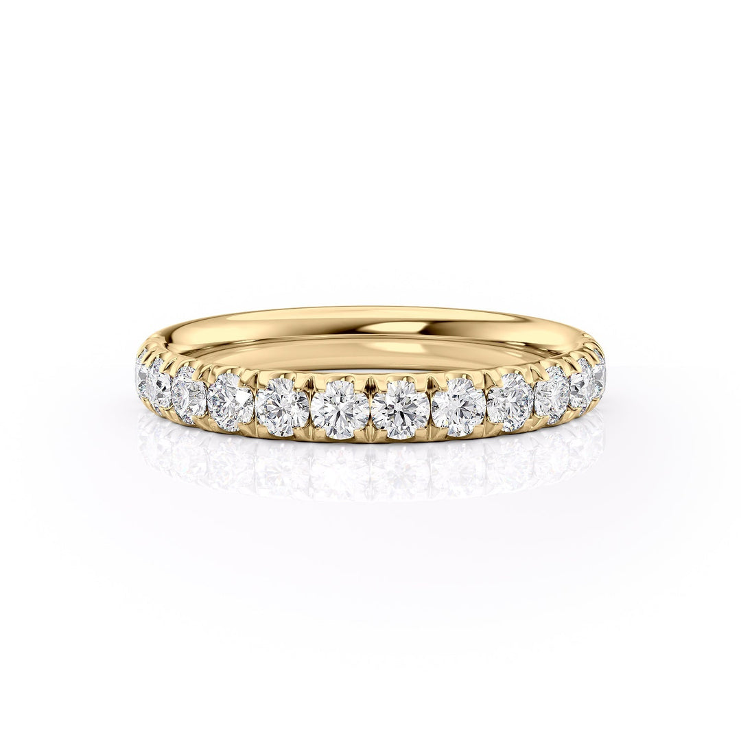 3mm Hannah Wedding band #material_gold