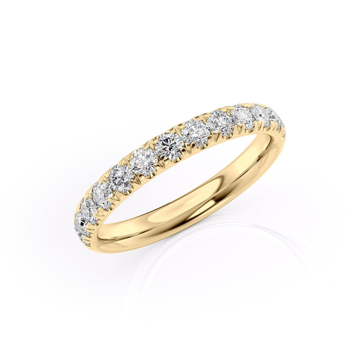 3mm Hannah Wedding band #material_gold