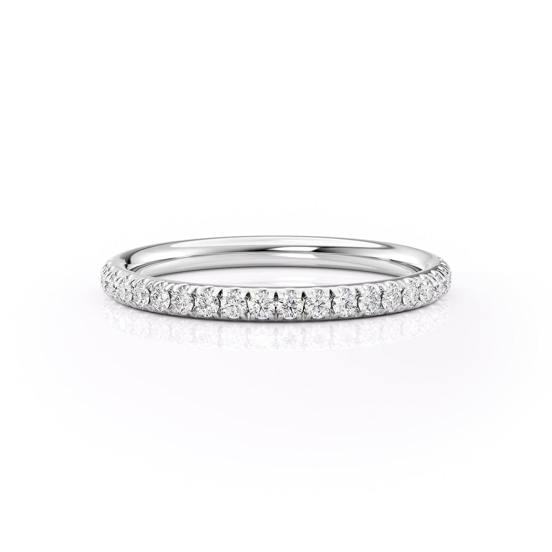 2mm Hannah Wedding band #material_white