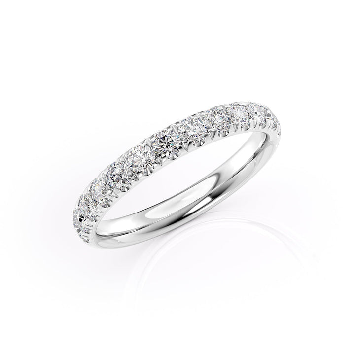 3mm Hannah Wedding band #material_white