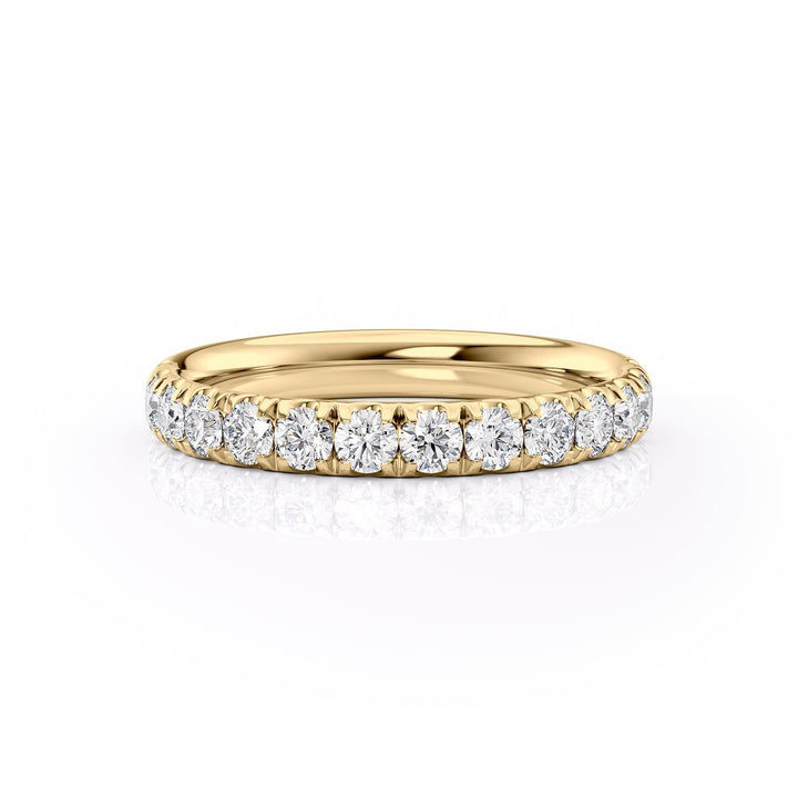 3mm Hannah Wedding band #material_gold