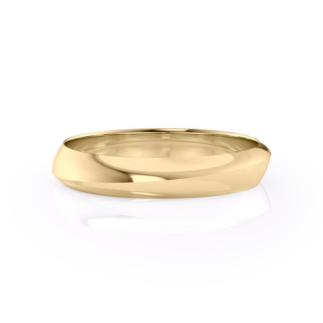 The Owen Wedding band #material_gold