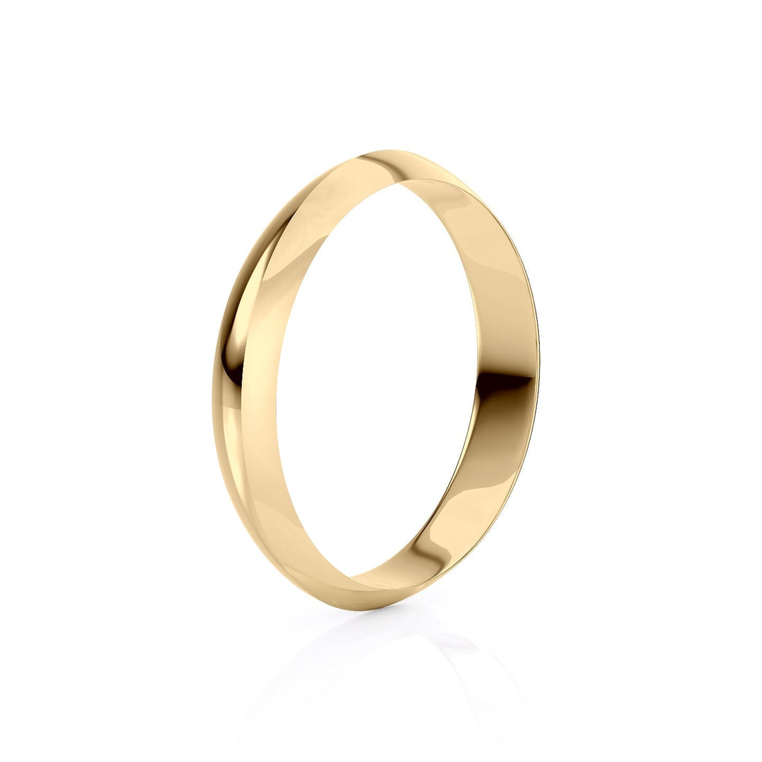 The Owen Wedding band #material_gold