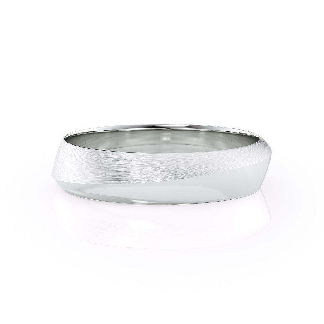 The Owen Wedding band #material_white