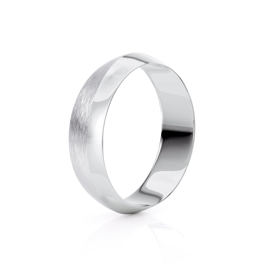 The Owen Wedding band #material_white