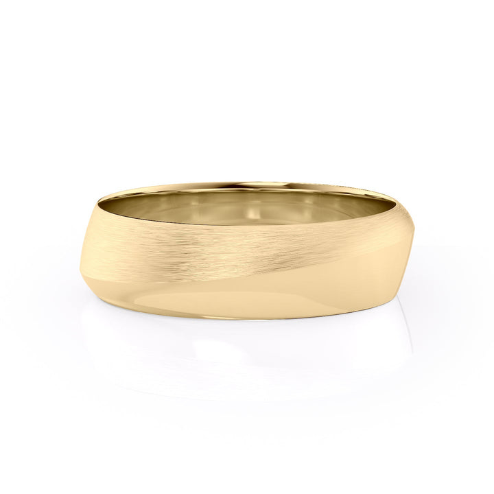 The Owen Wedding band #material_gold