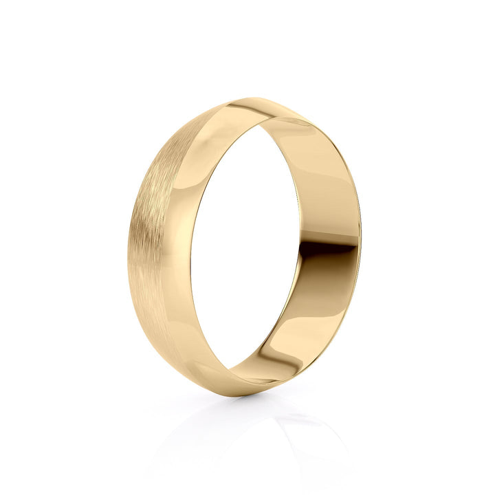 The Owen Wedding band #material_gold