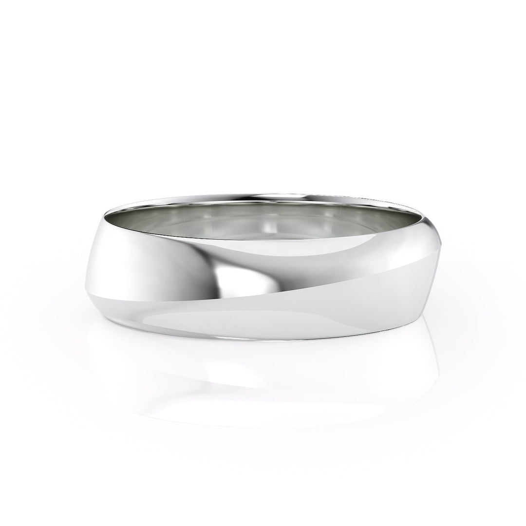 The Owen Wedding band #material_white