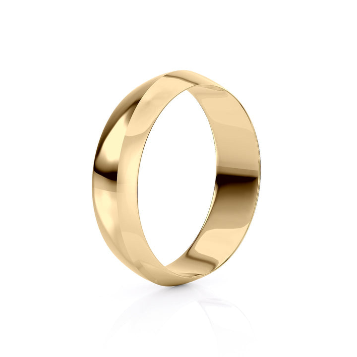The Owen Wedding band #material_gold