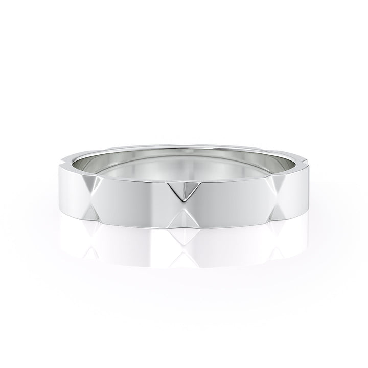 The Nash Wedding band #material_white