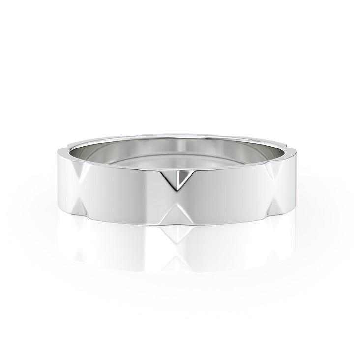 The Nash Wedding band #material_white