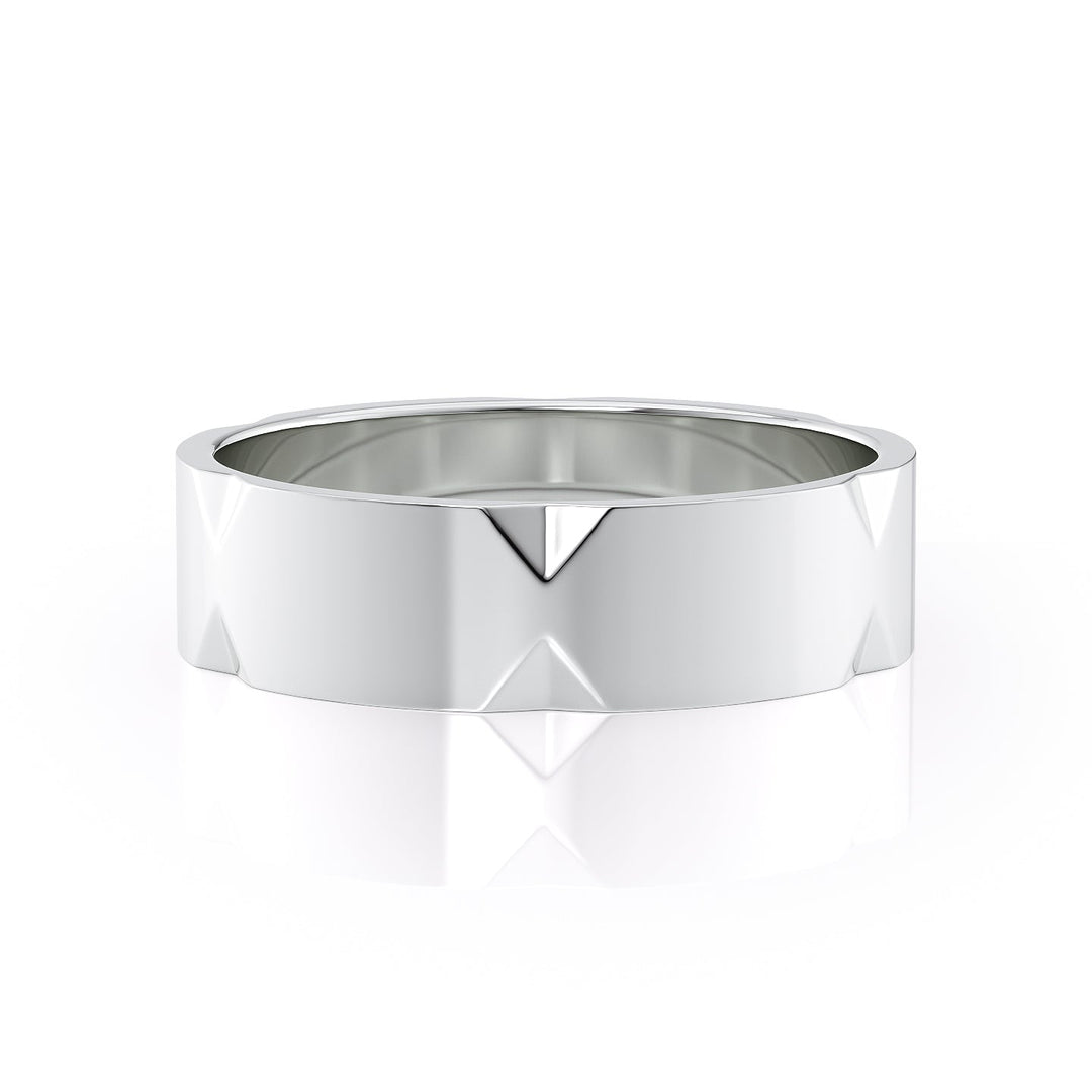 The Nash Wedding band #material_white