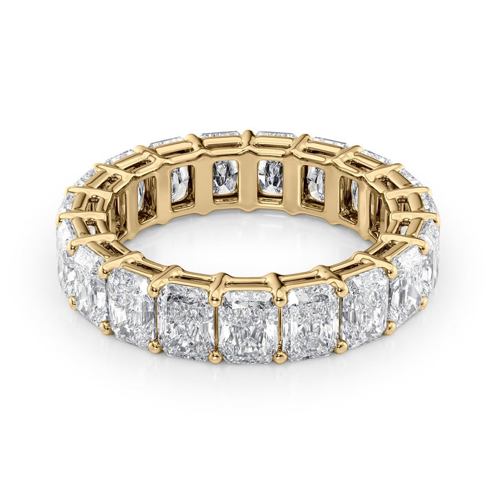 6ct Radiant Eternity Eternity Rings 14K Gold Radiant Lab Diamonds#material_14k-gold