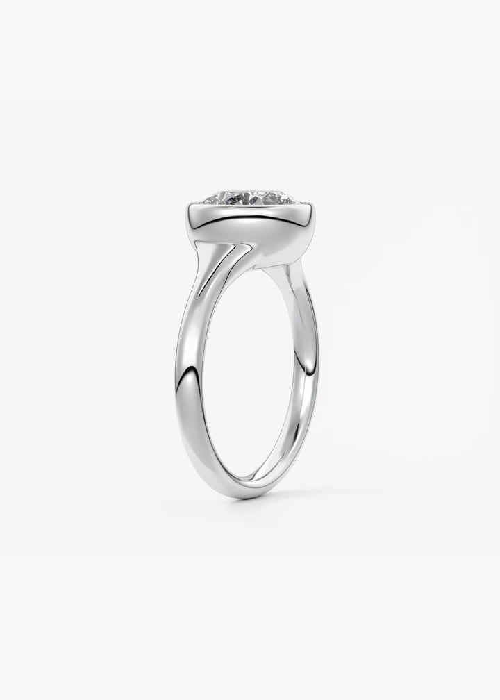 The Aurelia Set With A Round Lab Diamond #material_white