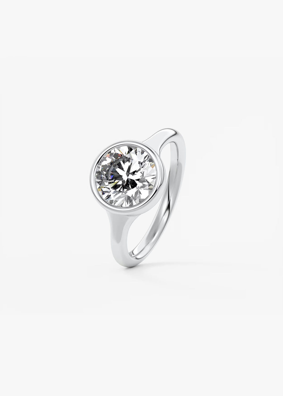 The Aurelia Set With A Round Lab Diamond #material_white