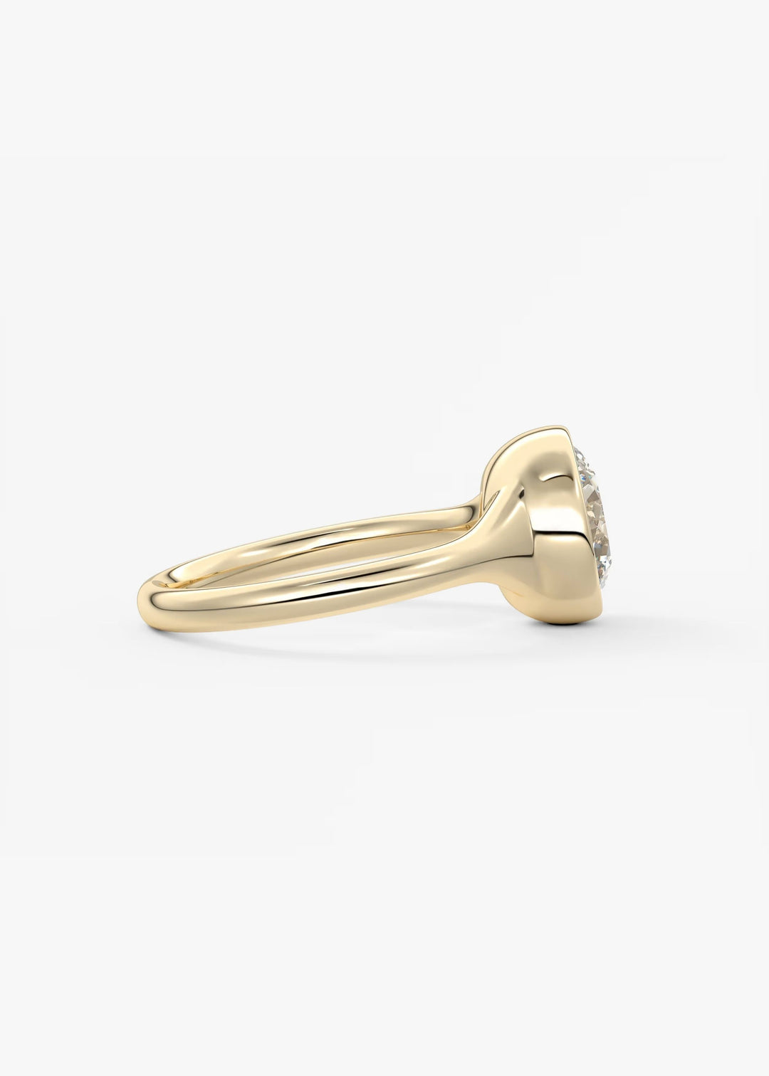 The Aurelia Set With A Round Lab Diamond #material_gold