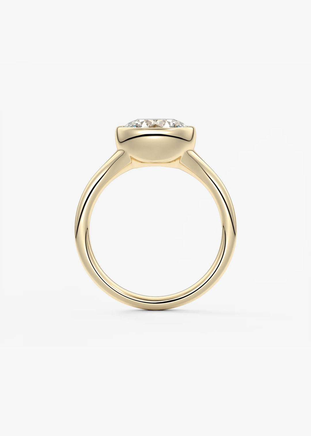The Aurelia Set With A Round Lab Diamond #material_gold