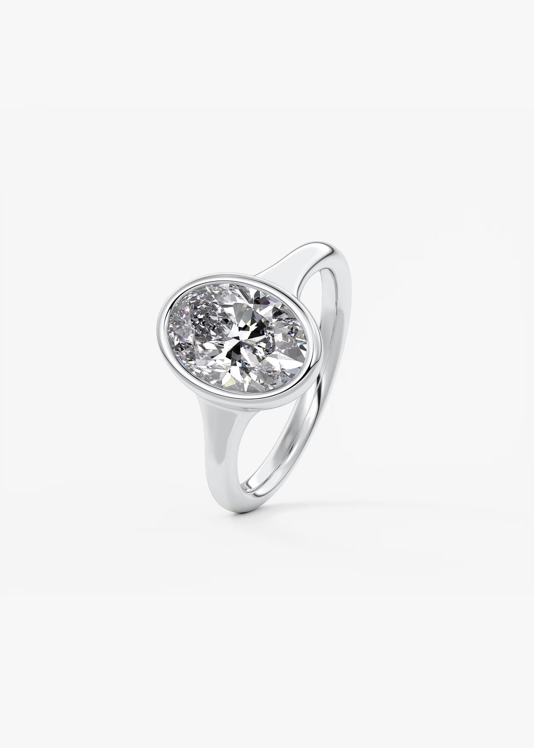 The Aurelia Set With An Oval Lab Diamond #material_white
