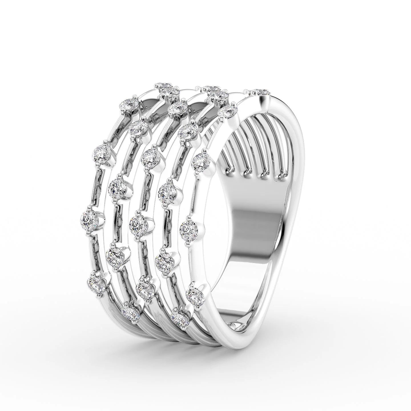 Round Lab Diamonds Statement Rings – L'Amour Brilliance