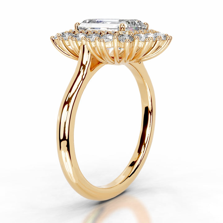 Mirani Moissanite & Diamond Ring 1.5 Carat 18K Gold#material_18k-gold