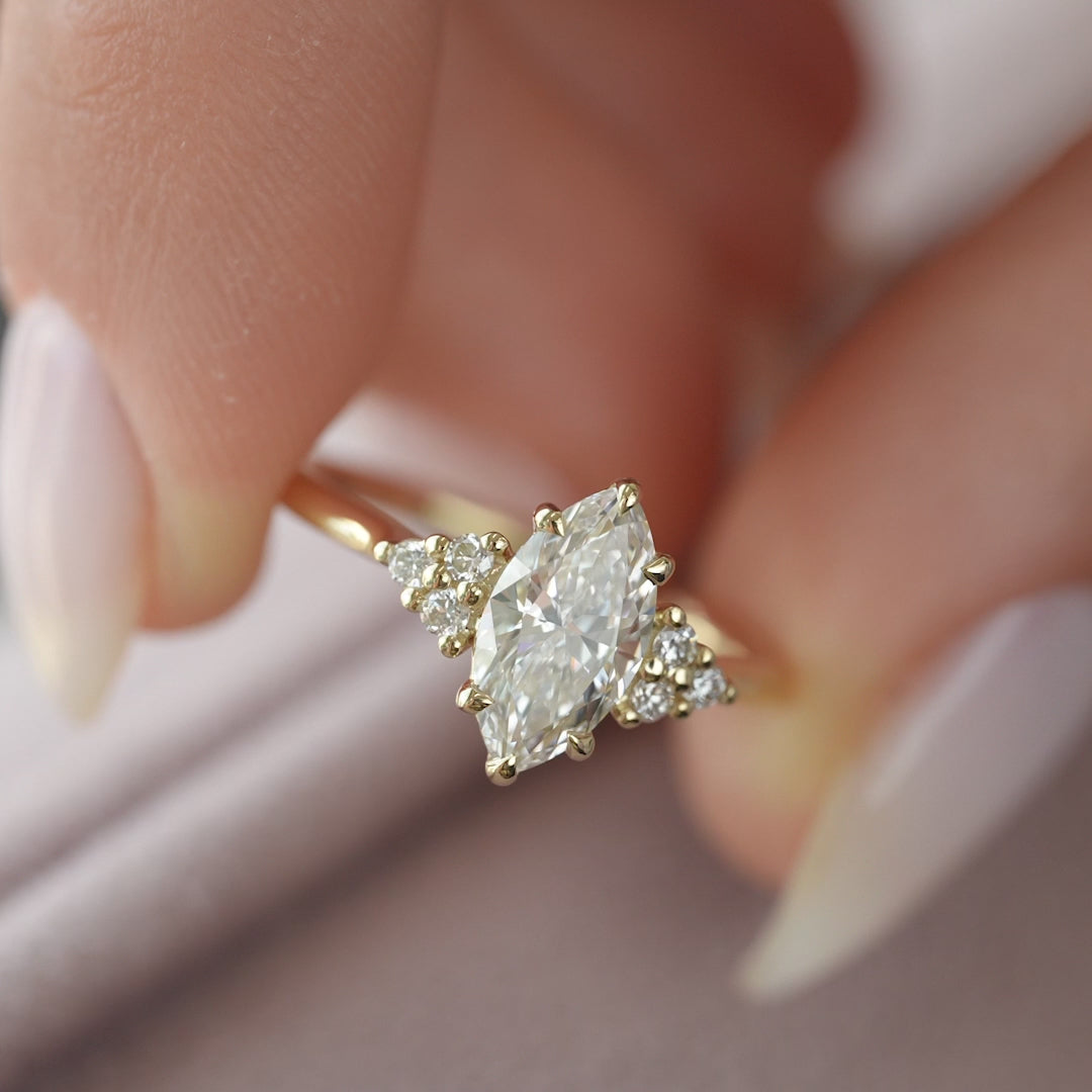 The Summer Marquise 14k Gold*1 ct_Yellow Gold#material_14k-gold