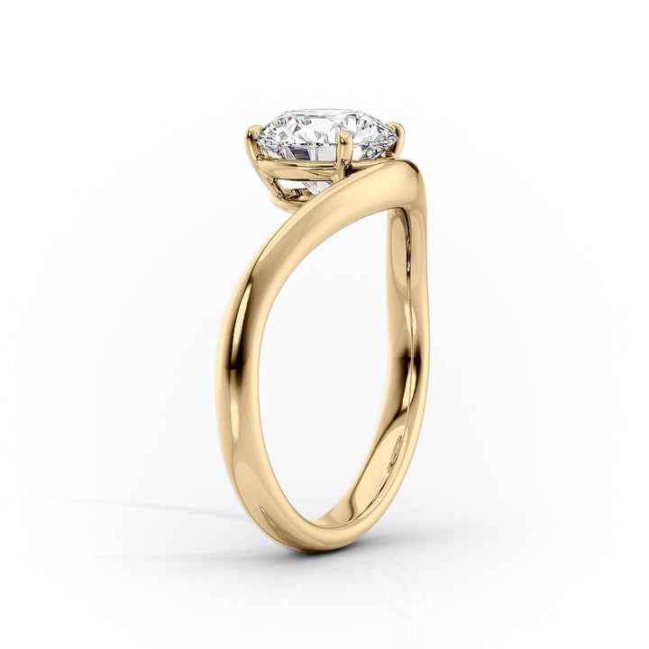 The Brooklyn Set With Marquise Solitaire Lab Diamond 1.5 Carat 14K Gold#material_14k-gold