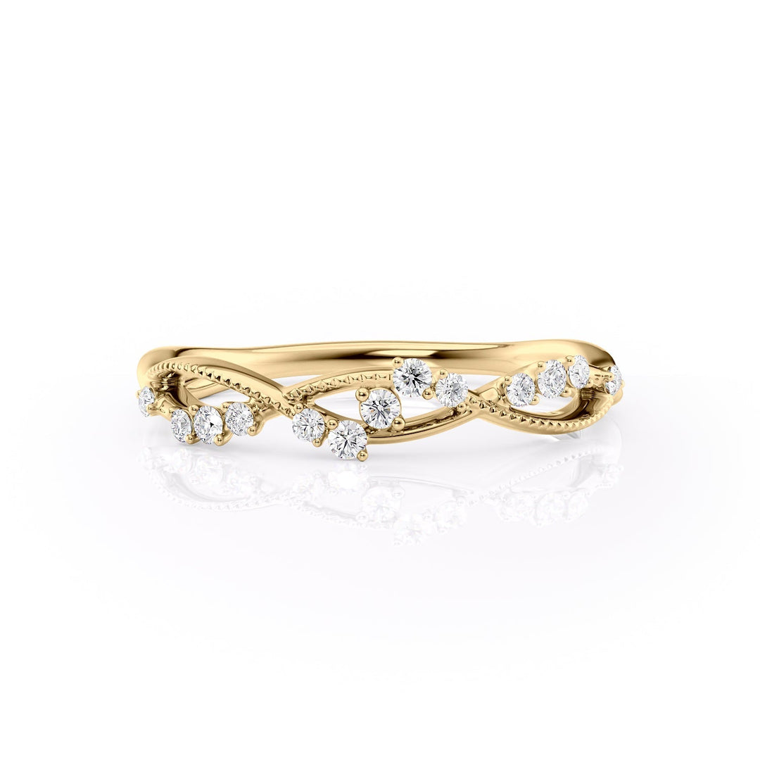 The Dallas Wedding Bands Diamonds#material_18k-gold