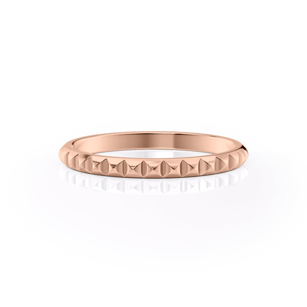 The Danica Wedding Bands 14K Rose#material_14k-rose