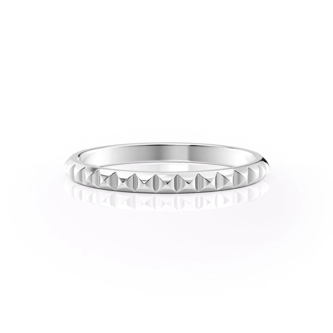 The Danica Wedding Bands 14K White#material_14k-white