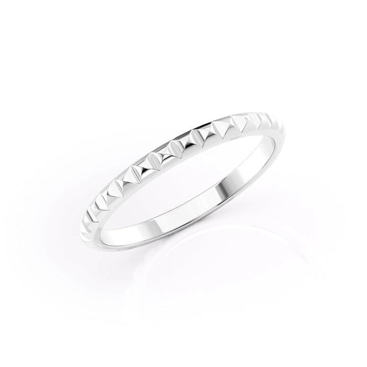 The Danica Wedding Bands 14K White#material_14k-white