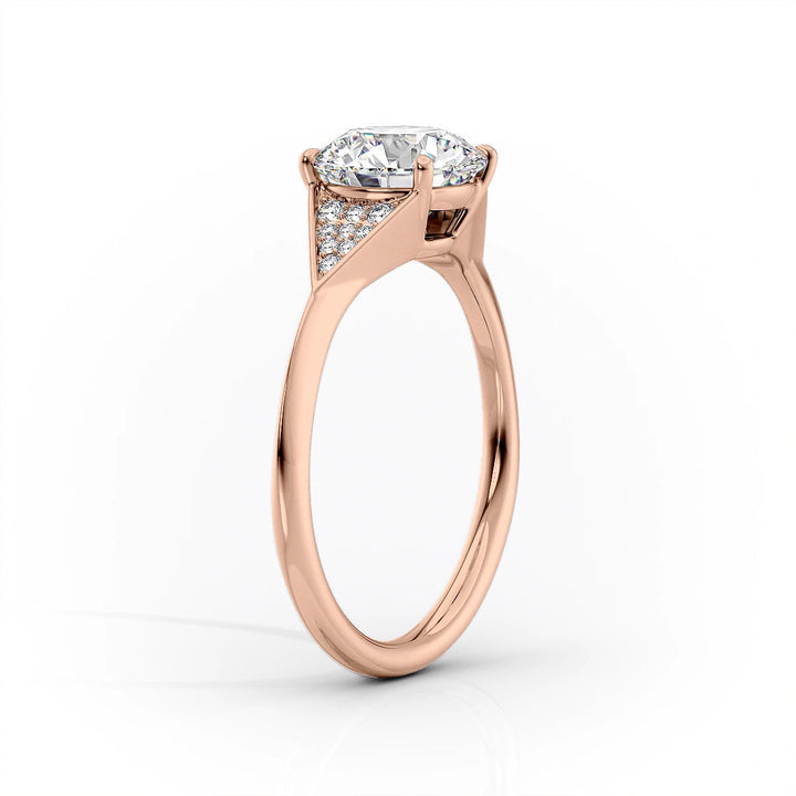 The Easton Set With Cushion Side Stone Lab Diamond 1.5 Carat 18K Rose#material_18k-rose