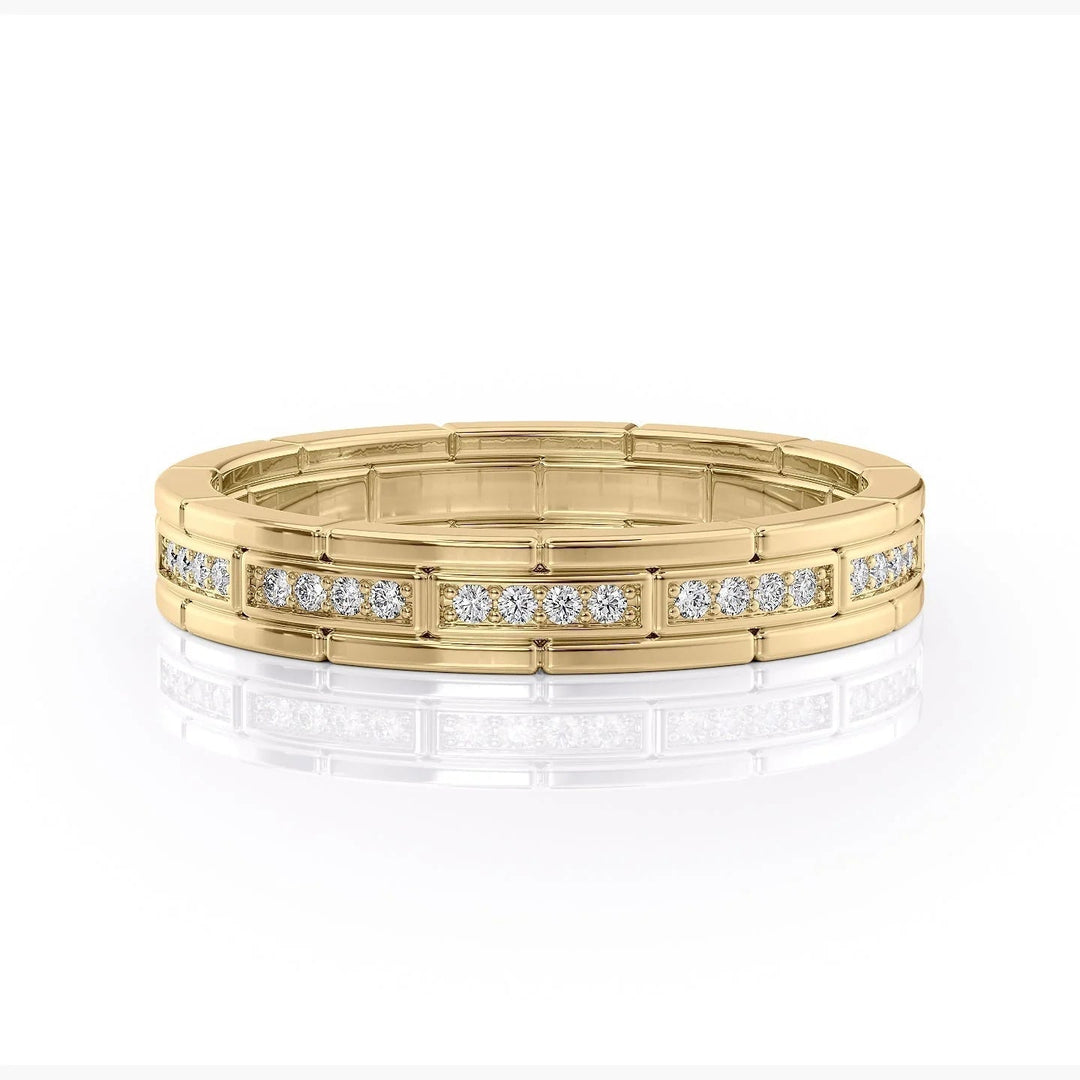 The Eliot Wedding Bands 14K Gold#material_14k-gold