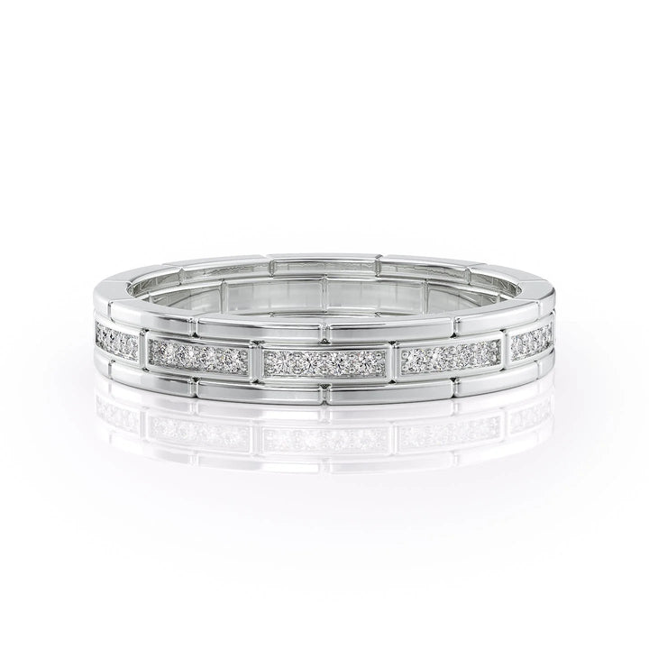 The Eliot Wedding Bands 14K White#material_14k-white