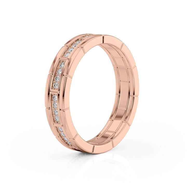 The Eliot Wedding Bands 14K Rose#material_14k-rose