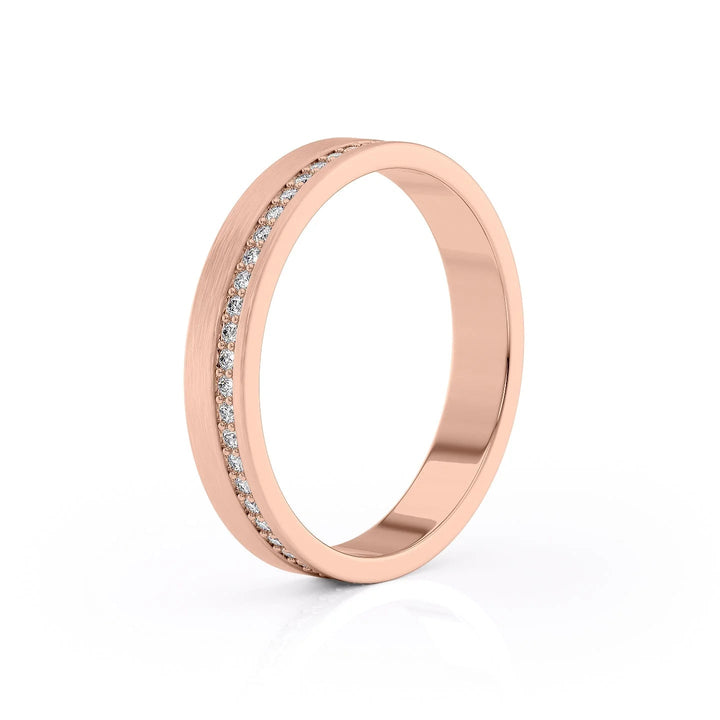 The Etan Wedding Bands Matte 14K Rose#material_14k-rose