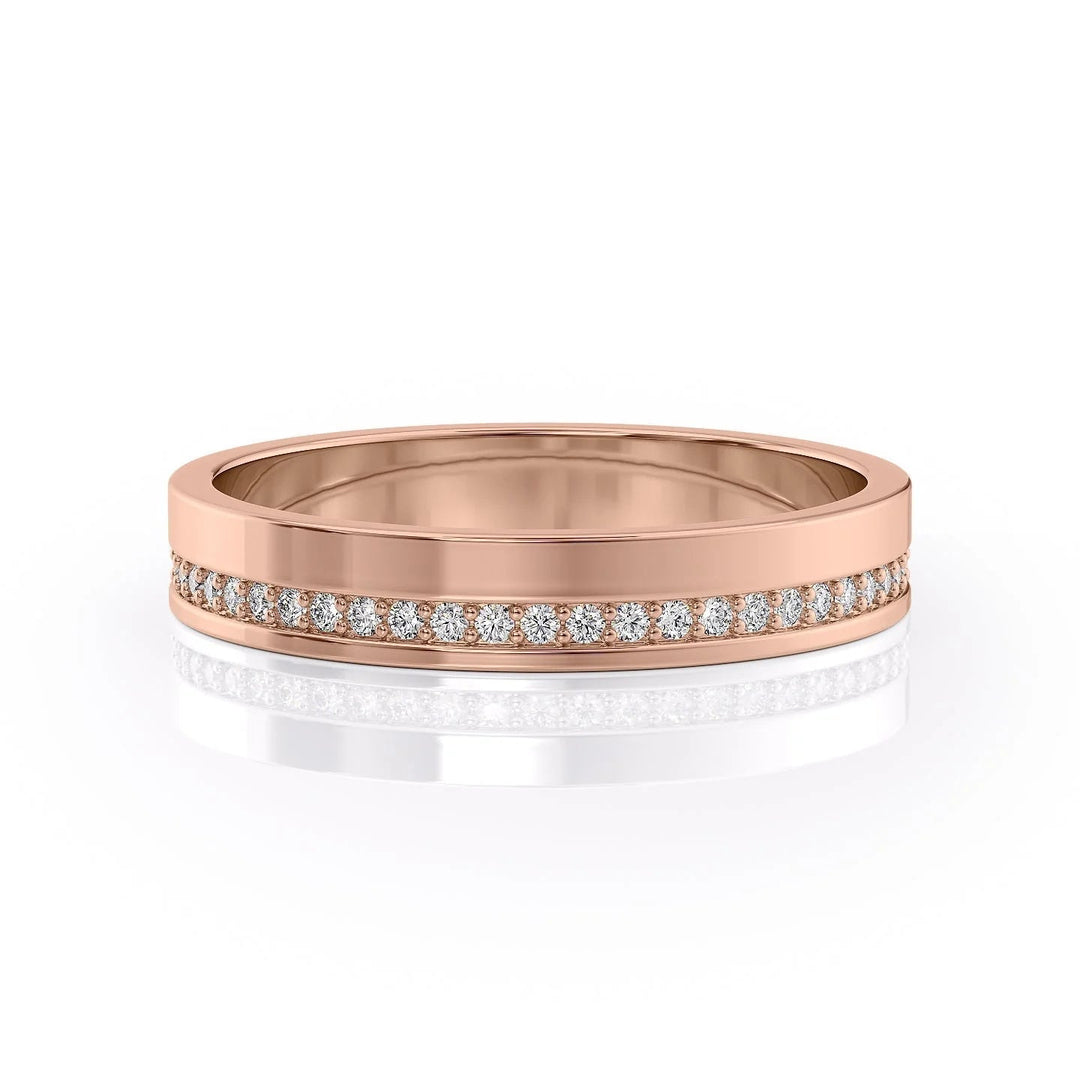 The Etan Wedding Bands Polished 14K Rose#material_14k-rose