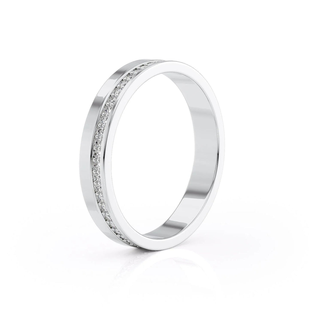 The Etan Wedding Bands Polished 14K White#material_14k-white