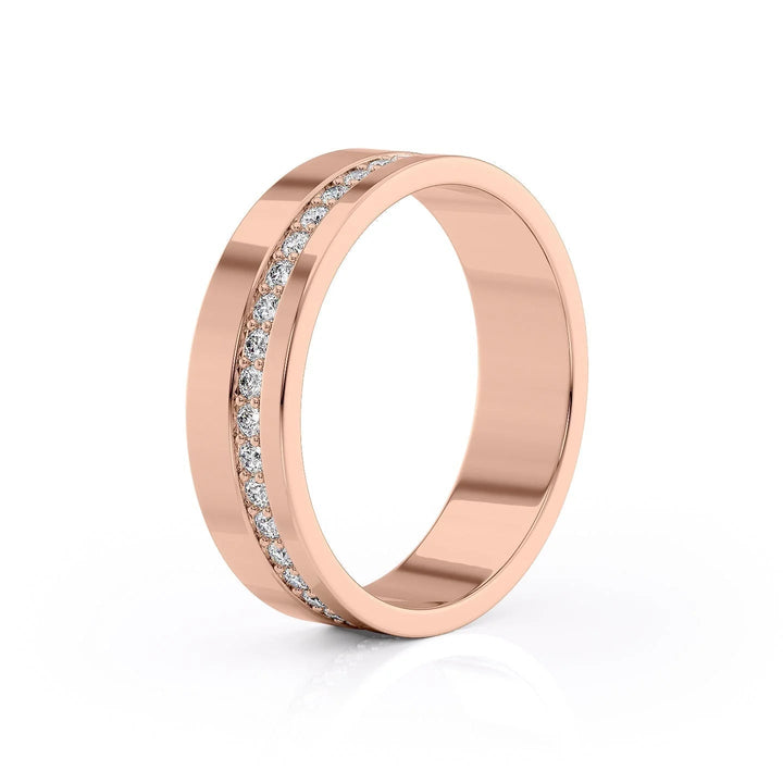 The Etan Wedding Bands Polished 14K Rose#material_14k-rose