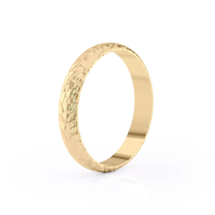 The Jameson Wedding Bands Hammered 14K Gold#material_14k-gold