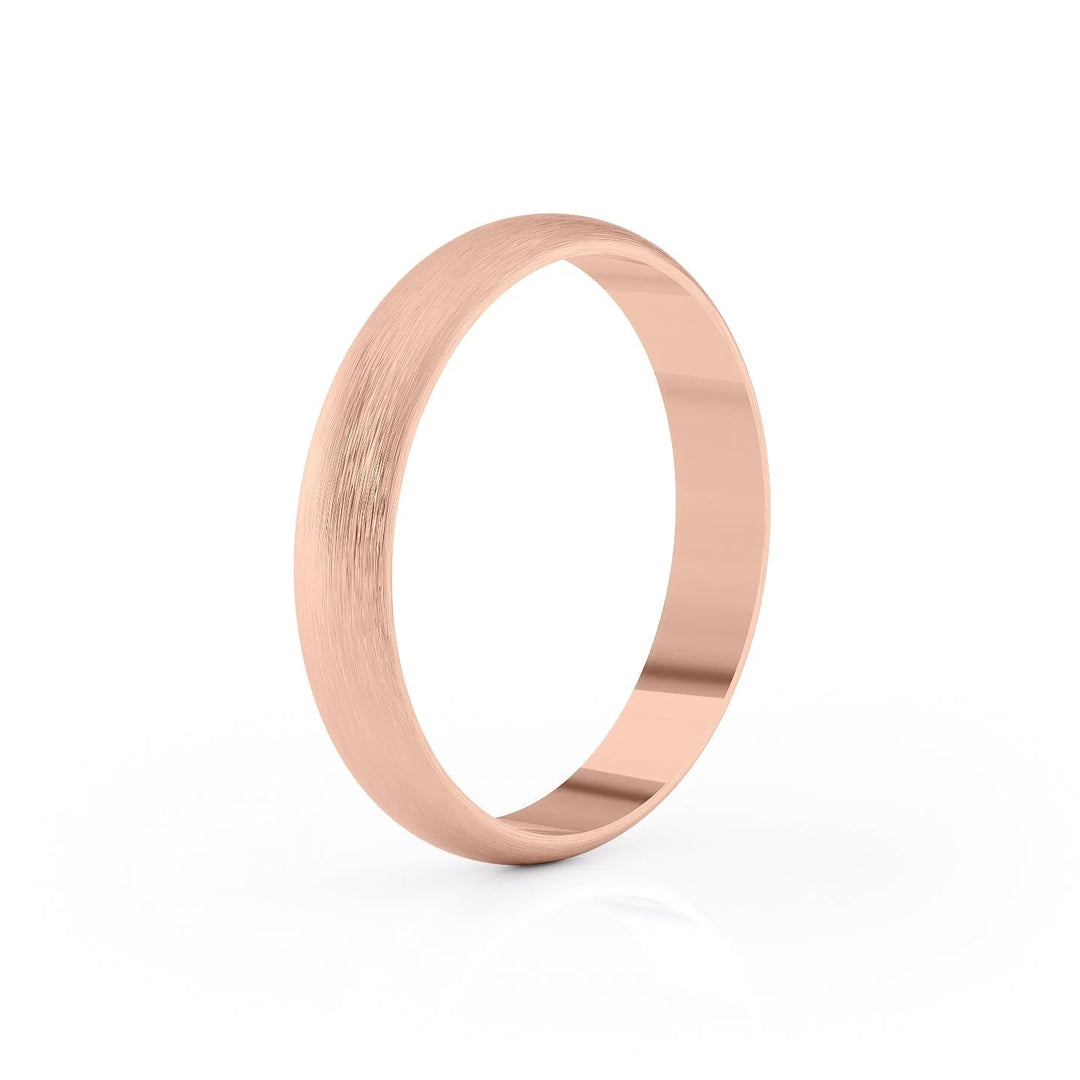 The Jameson Wedding Bands Matte 14K Rose#material_14k-rose