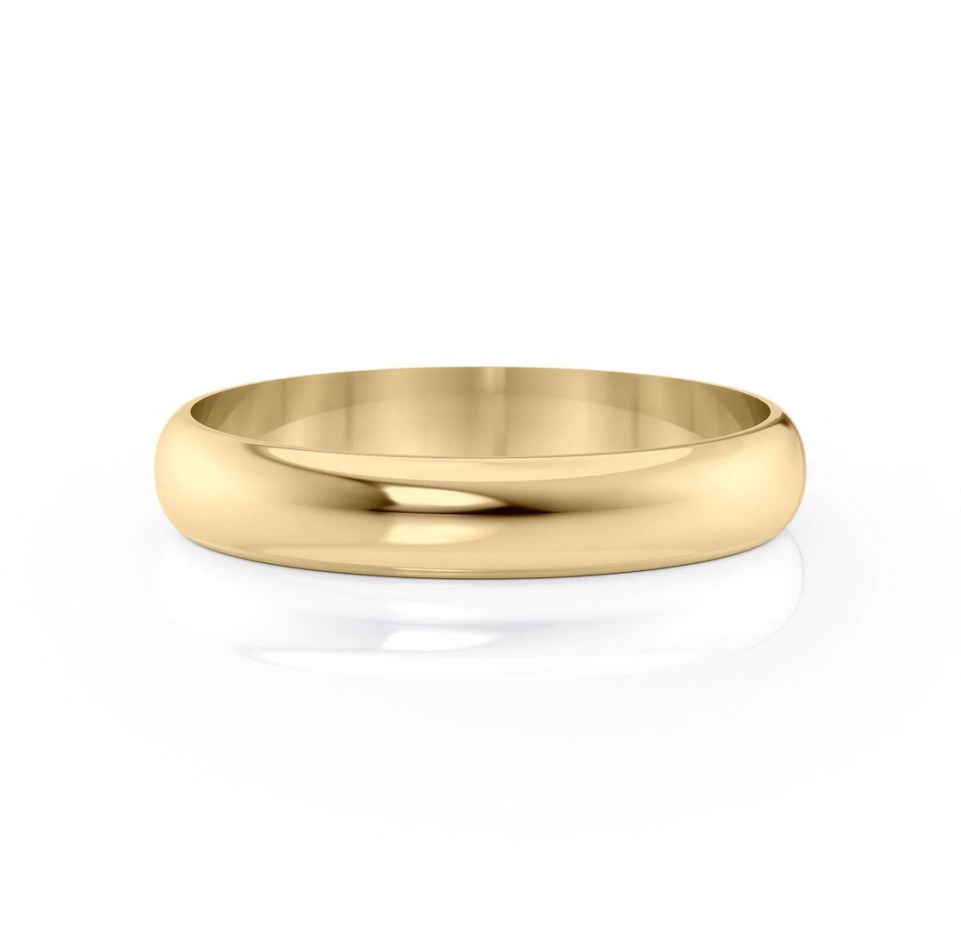 The Jameson Wedding Bands Polished 14K Gold#material_14k-gold