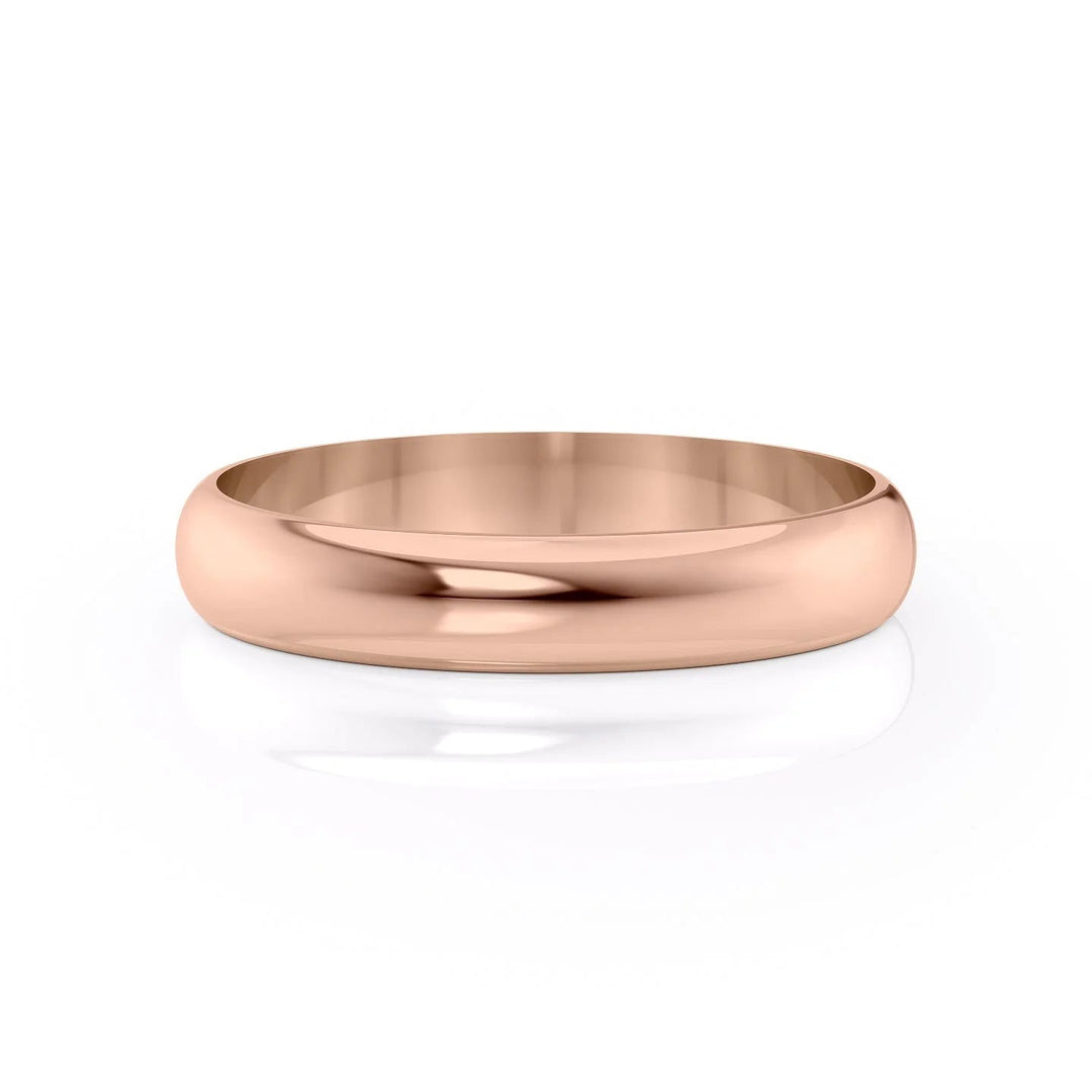 The Jameson Wedding Bands Polished 14K Rose#material_14k-rose